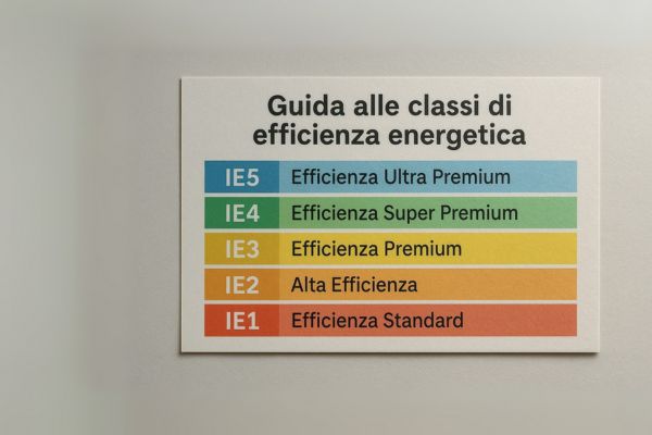 Classi energetiche motori elettrici